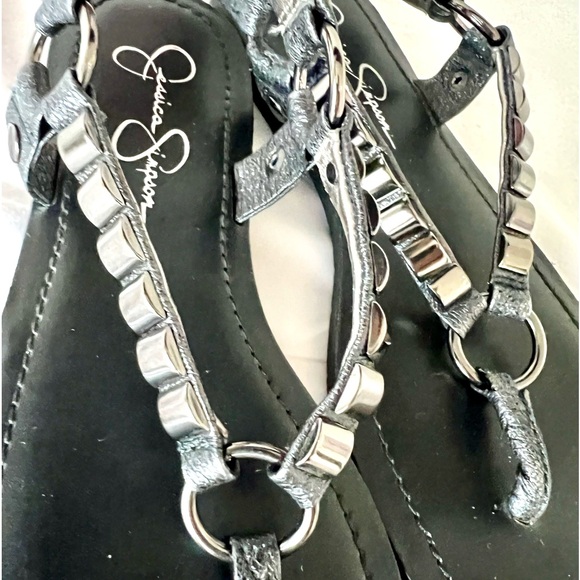JESSICA SIMPSON flat sandal size 7 ❤️ - Picture 2 of 4